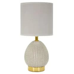 Mauro Ferretti Stolní lampa Flavi 30,5 cm šedá