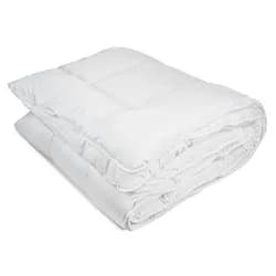 Dadka Celoroční prošívaná přikrývka do postýlky Dadka STANDARD z dutého vlákna, bílá, 90x130cm, 1000g