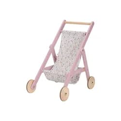 Little Dutch Kočárek pro panenky golfky dřevěné Pink