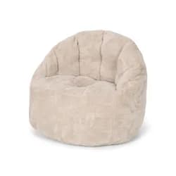Little Dutch Křeslo dětské plyšové Soft Beige