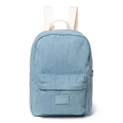 Studio Noos Denim Midi batůžek s přední kapsou Blue
