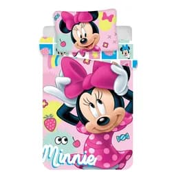 Jerry Fabrics Povlečení do postýlky 100x135 + 40x60 cm - Minnie "Sweet"