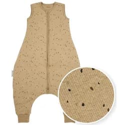 Meyco Jumper Rib Mini Spot vel.80 - Toffee melange