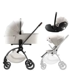 BRITAX-RÖMER Set kočárek Rio + hluboká korba + autosedačka Baby-Safe PRO Lux - Soft Taupe